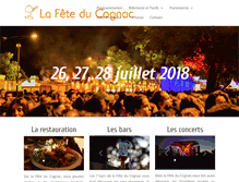 Tablet Screenshot of lafeteducognac.fr